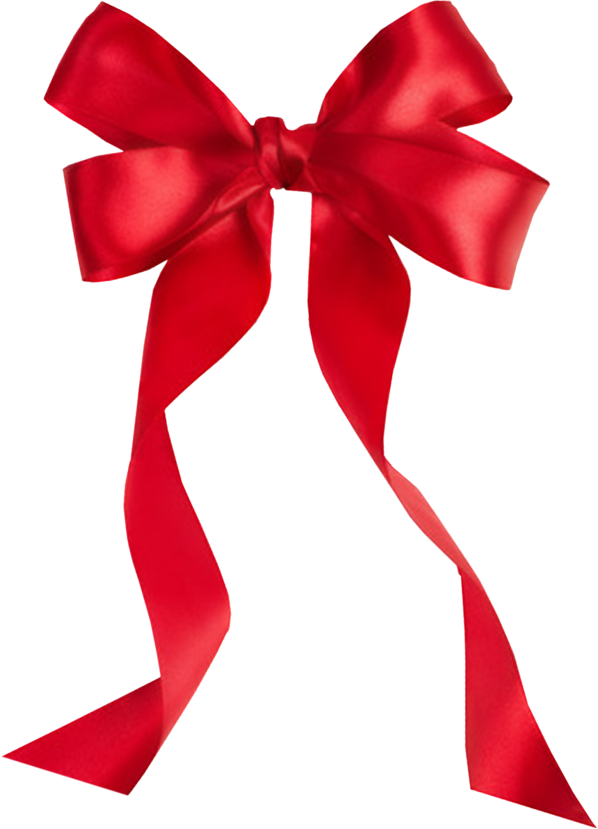 free clipart red christmas bow - photo #10